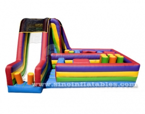 kids bouncy inflatable obstacle courses