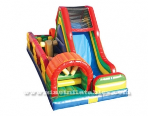 Multifunction commercial kids inflatable obstacle