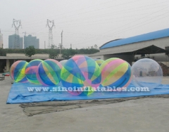 TPU inflatable water bubble ball walking on water