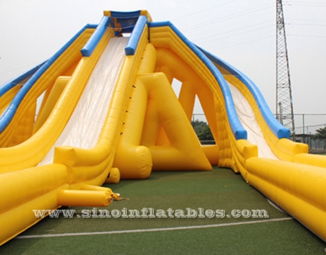 really long slip and slide
