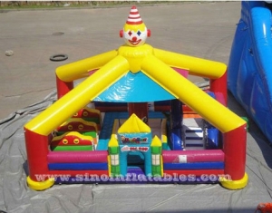 clown inflatable playaground