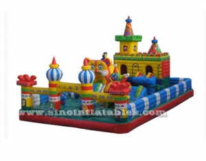 commercial large inflatable amusement park