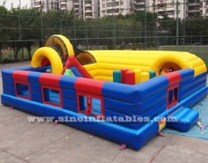 giant climbing inflatable fun city