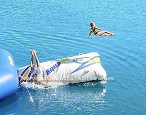 Water park use kids adults jumping inflatable water blob