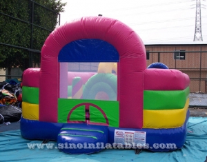 toddler kids inflatable fun park with obstacle courses