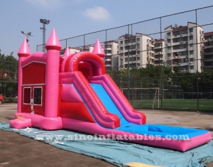 rose inflatable water combo with panel frame