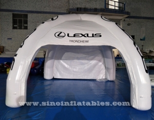 movable airtight inflatable advertising tent