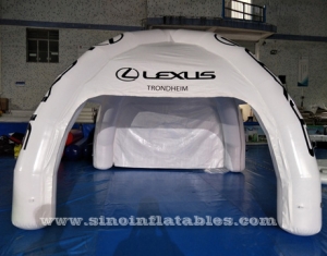 movable airtight inflatable advertising tent