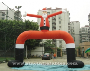 big advertising inflatable christmas arch