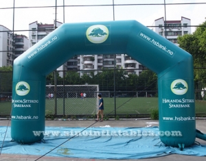 big advertising inflatable arch with custom logo