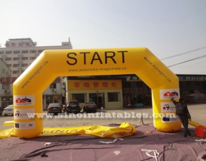 custom inflatable start line arch