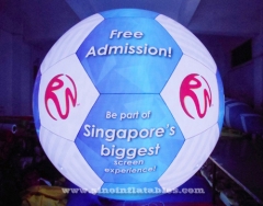 inflatable Helium balloon with LED lights