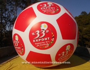 big football advertising inflatable helium balloon