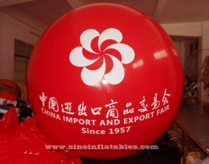 China Fair advertising inflatable helium balloon