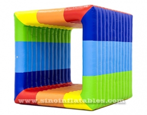 interactive cube inflatable flip it