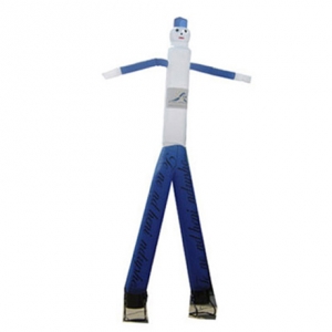 advertising snow man inflatable air dancer