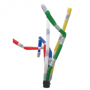 Colorful multi legs inflatable tube man