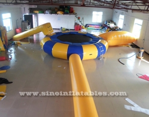 kids N adults inflatable water trampoline with springs