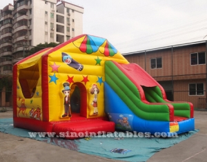 safari park inflatable jumping castle