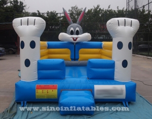 toddler kids indoor small rabbit bouncy castle