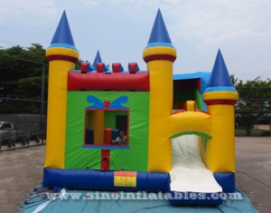dream castle kids inflatable bouncy house with slide