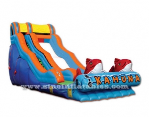 big kahuna inflatable water slide