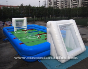 human inflatable football arena court