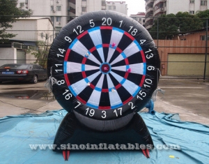 inflatable soccer dart board