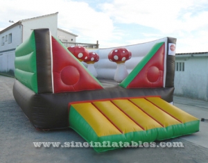 indoor kids mushroom bouncy castle