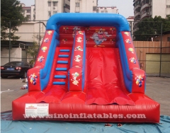 red clown kids inflatable slide