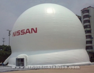 giant hemisphere dome inflatable planetarium projection tent