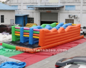 inflatable adults 5K obstacle course