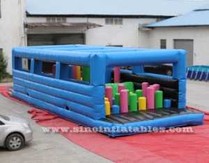 adults inflatable 5K obstacle course