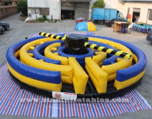 adults duck N run inflatable meltdown game