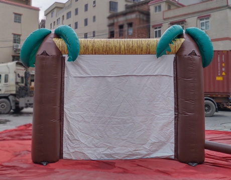 inflatable tiki hut