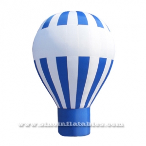 blue inflatable air balloon