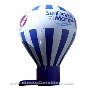 Blue N white inflatable air balloon