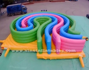 adult boot camp inflatable maze obstacle course