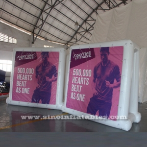 double side advertising inflatable billboard