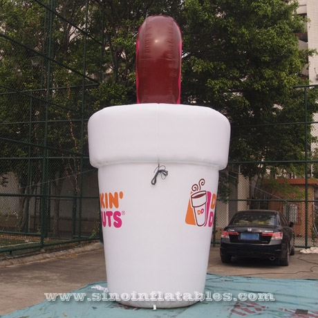 giant inflatable coffee cup model inflatable