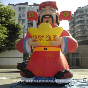 8 meters high giant China inflatable mascot