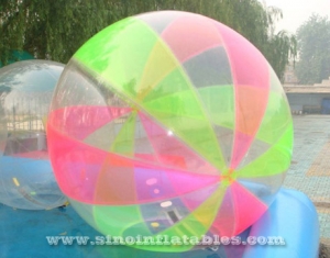 colorful inflatable water walking ball