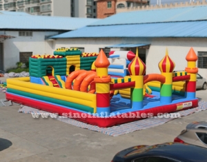 kids paradise indoor inflatable playground