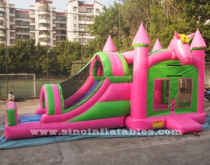 kids inflatable unicorn bounce house with slide