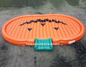 30'x20' Giant Orange Pumpkin Inflatable Bounce Pad